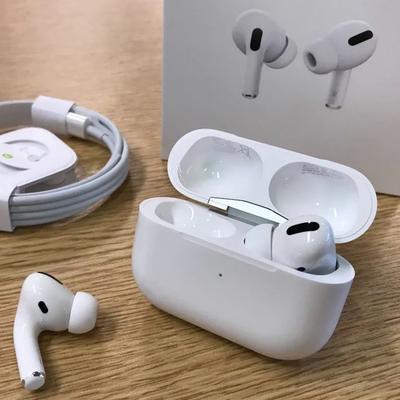 White Wireless Earbuds with Charging Case