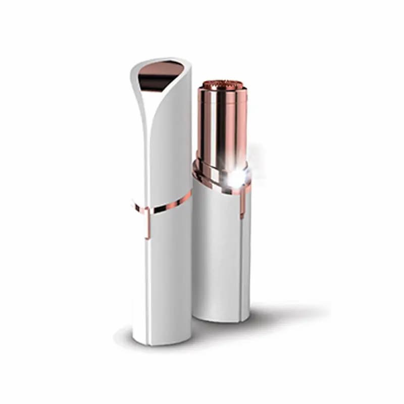 Flawless Facial Hair Remover Machine For Women, High Quality Pocket Size Painless Face Hair Removing Machine Cell Operated