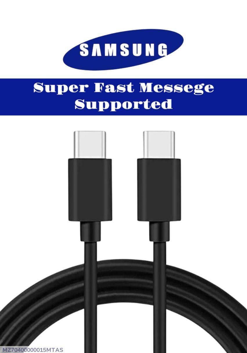 Type C Super Fast Charging Cable 60W Black ABS